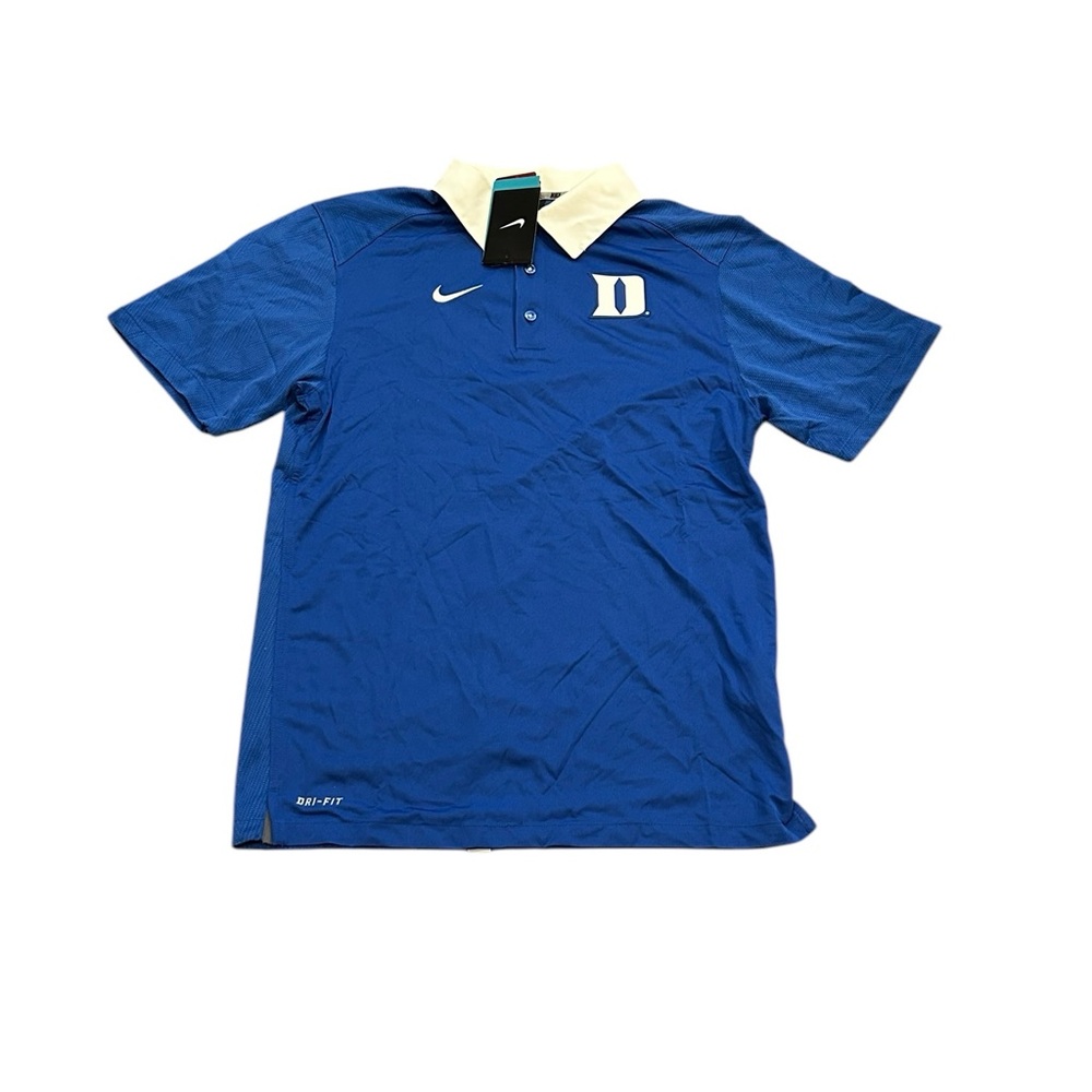 Duke Blue Devils Nike Men’s Dri Fit Polo Shirt Small